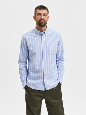 Selected Homme Selected Homme Koszula Rick 16077359 Niebieski Regular Fit