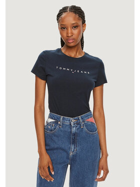 Tommy Jeans Tommy Jeans T-shirt TJW LINEAR TEE Blu Shirt Fit