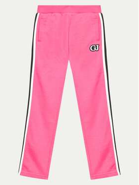 Guess Guess Долнище анцуг J4YQ12 KA6R4 Розов Relaxed Fit