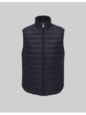 Borgio Borgio Kamizelka Vestone_G Granatowy Slim Fit