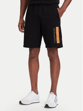 EA7 Emporio Armani EA7 Emporio Armani Športne kratke hlače 7M002421 AF13512 UC001 Črna Slim Fit