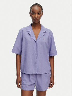 Tommy Hilfiger Tommy Hilfiger Pižama UW0UW06505 Šviesiai violetinė Regular Fit