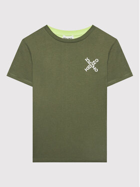 Kenzo Kids Kenzo Kids T-shirt K25680 Vert Regular Fit
