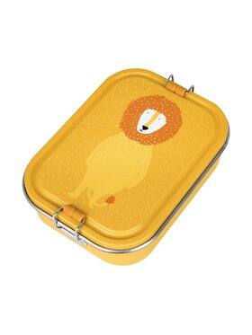 Trixie Baby Trixie Baby Lunchbox Duży stalowy lunch box - Lew Żółty