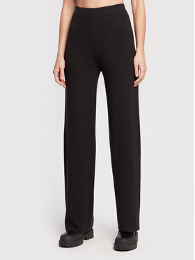 Calvin Klein Calvin Klein Spodnie dzianinowe K20K204625 Czarny Regular Fit