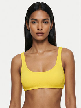 Banana Moon Banana Moon Bikini partea de sus Justin Scrunchy JAA22 Galben
