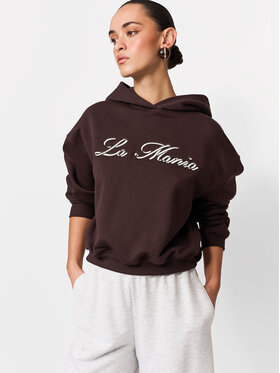 La Mania La Mania Bluza JOA Brązowy Active Fit