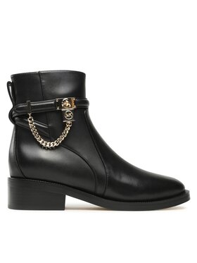 MICHAEL Michael Kors MICHAEL Michael Kors Ботильйони Hamilton Flat Bootie 40F3HAME5L Чорний