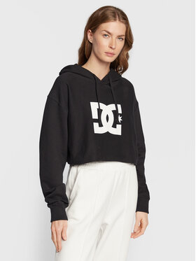 DC Shoes DC Shoes Bluză ADJFT03028 Negru Relaxed Fit