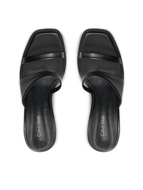 Calvin Klein Natikače Heel Slide 70 Lth HW0HW02072 Crna