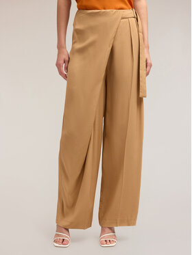 Motivi Motivi Pantaloni di tessuto P006Q003972N012 Beige Over Fit