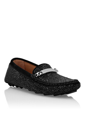 PHILIPP PLEIN PHILIPP PLEIN Mokasyny 20809 Czarny