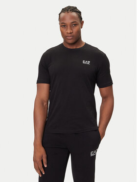 EA7 Emporio Armani EA7 Emporio Armani T-shirt 7M000567 AF10375 MC001 Crna Regular Fit