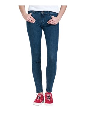 Lee Lee Jeansy L526MHGT Granatowy Skinny Fit