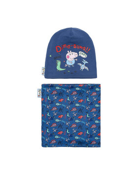 Peppa Pig Peppa Pig Set căciulă și fular tip guler ACCCS-AW24-110PP Bleumarin