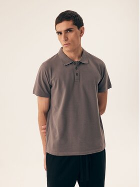 Henderson Henderson Polo 43025 Brązowy Regular Fit