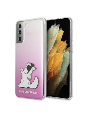 KARL LAGERFELD KARL LAGERFELD Etui na telefon Choupette Fun Różowy