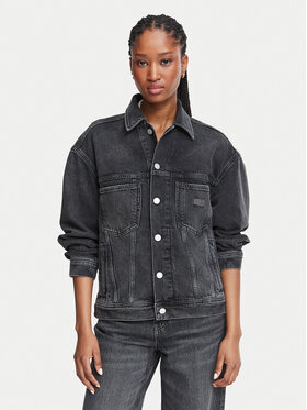 Tommy Jeans Tommy Jeans Kurtka jeansowa Archive Trucker DW0DW23574 Szary ciemny Regular Fit