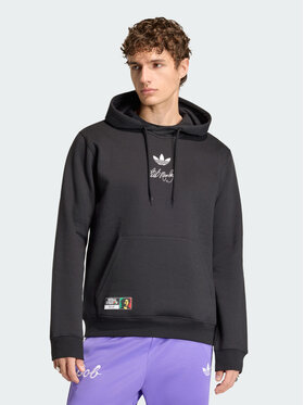 adidas adidas Bluza techniczna 161770 Czarny Regular Fit