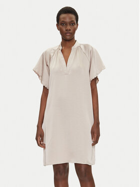 Bruuns Bazaar Bruuns Bazaar Ikdienas kleita Beckia Wendis BBW4490 Bēšs Loose Fit