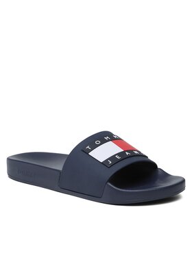 Tommy Jeans Tommy Jeans Iešļūcenes Pool Slide Ess EM0EM01191 Tumši zils