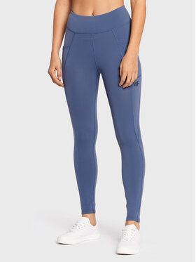 4F 4F Legingi H4Z22-SPDTR060 Zils Slim Fit