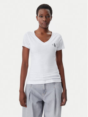 Calvin Klein Jeans Calvin Klein Jeans 2er-Set T-Shirts J20J223447 Weiß Regular Fit