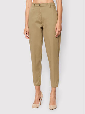 Karen by Simonsen Karen by Simonsen Kalhoty z materiálu Dafina 10103971 Hnědá Regular Fit