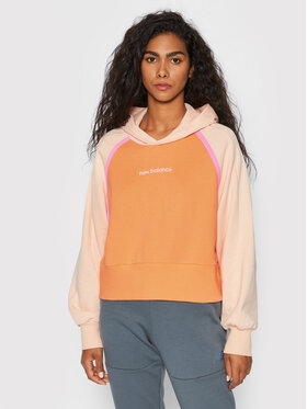 New Balance New Balance Μπλούζα WT21501 Πορτοκαλί Relaxed Fit