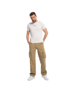 Alpha Industries Alpha Industries Teplákové kalhoty Jet Pant 101212-82 Béžová Classic Fit