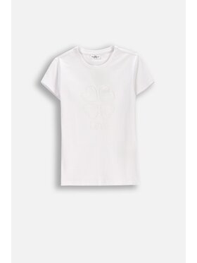Coccodrillo Coccodrillo T-Shirt WC6143201TUG-001 Biały Regular Fit