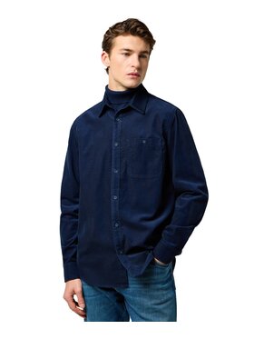 Wrangler Wrangler Koszula 112371527 Granatowy Regular Fit