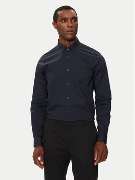 Armani Exchange Armani Exchange Koszula 6DZC21 ZN2VZ 1510 Granatowy Slim Fit
