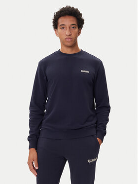 Napapijri Napapijri Majica dugih rukava B-Small Box C NP0A88TP Tamnoplava Relaxed Fit
