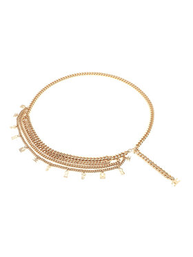 Elisabetta Franchi Elisabetta Franchi Dámský pásek CT-03-K31E2-V280 Zlatá