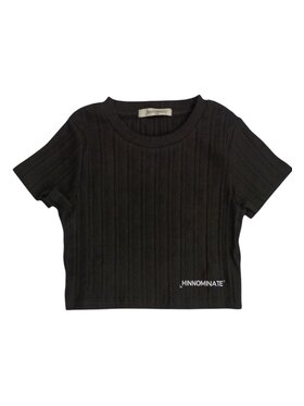 Hinnominate Hinnominate T-Shirt q-bab-69109 Czarny Regular Fit