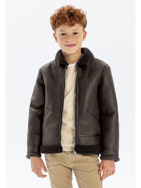 MINOTI MINOTI Kurtka bomber 19coat64 Brązowy Regular Fit