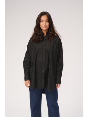 TeeShoppen TeeShoppen Koszula Koszulka Oversized Czarny Oversize