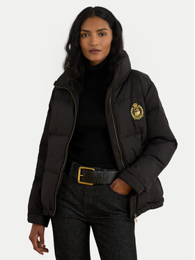 LAUREN RALPH LAUREN LAUREN RALPH LAUREN Vatovaná bunda 297P04125001 Čierna Regular Fit
