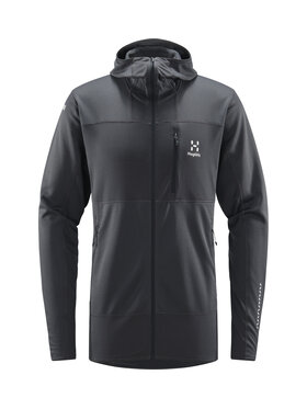 Haglöfs Haglöfs Bluza techniczna L.I.M Mid Szary Active Fit