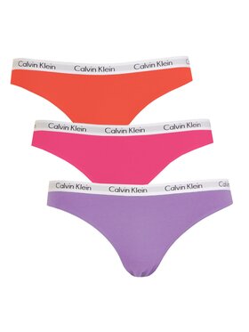 Calvin Klein Calvin Klein Figi klasyczne FIGI DAMSKIE 3-PACK BIKINI Różowy
