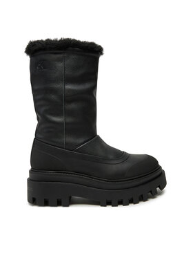 Calvin Klein Jeans Calvin Klein Jeans Śniegowce Flatform Chelsea Boot Padded YW0YW01558 Czarny