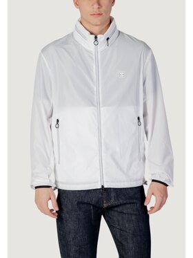 Armani Exchange Armani Exchange Giacca di pelle 8NZB07 ZNWFZ Bianco Casual Fit