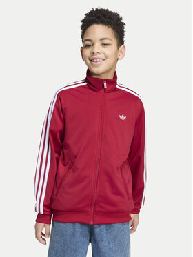 adidas adidas Суитшърт Firebird HZ6647 Червен Loose Fit