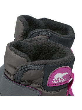 Sorel Čizme Za Snijeg Childrens Whitney II Strap Wp NC3919 Siva