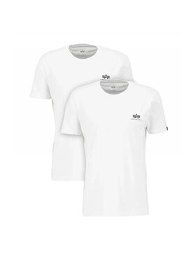 Alpha Industries Alpha Industries Súprava tričiek AI.258500-09-3XL Biela Core Fit