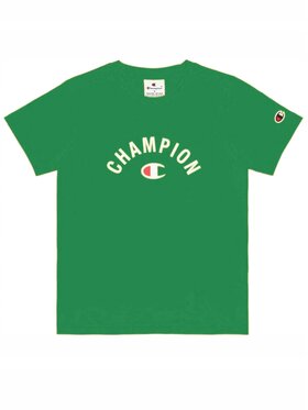 Champion Champion T-Shirt 220798-GS130 Zielony Standard Fit