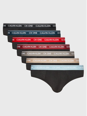 Calvin Klein Underwear Calvin Klein Underwear Set 7 kusů slipů 000NB2859A Černá