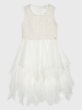 Guess Guess Elegantes Kleid J2BK08 WF070 Weiß Regular Fit