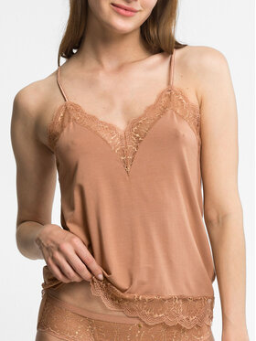 Sylvia Speidel Sylvia Speidel T-Shirt 50363 Beżowy Regular Fit